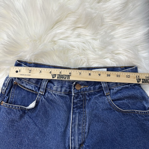 BACKROAD BLUES Y2K 90s Women's Denim 5-Pocket Shorts: Size 12 - Picture 6 of 15